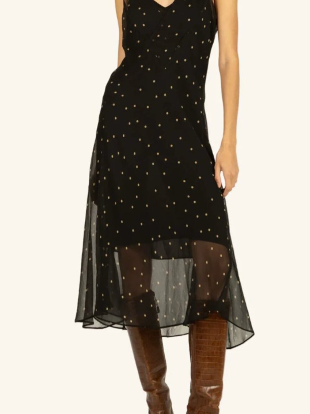 Secret Mission Twila dress 100% silk organza Size Small